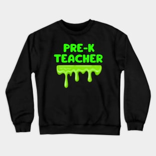 Pre-k teacher aliens Crewneck Sweatshirt